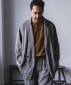 nest robe confect リネンパナマワークイージージャケット