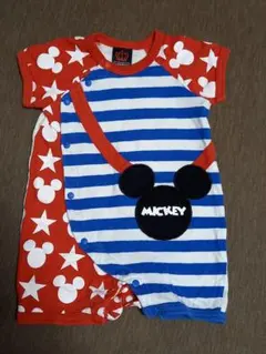 BABYDOLL ミッキー 70 ベビーロンパース