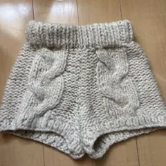 Sea Room Lynn ケーブル編みショートパンツ FREE