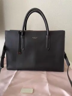 (7月2日まで) RADLEY LONDON グレーレザートートバッグ