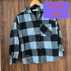 ZARA チェックシャツ 140
