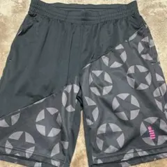 gosen 星柄ショートパンツ 黒/グレー