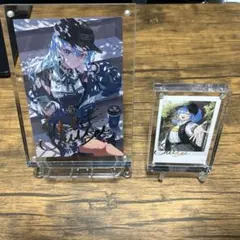 ホロライブ 星街すいせい 誕生日&活動4周年 6周年 箔押しサイン ポストカード