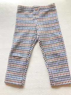 ZARA チェック柄パンツ 80サイズ