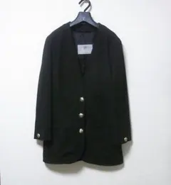 アクアスキュータム Aquascutum ヴィンテージ ノーカラー ジャケットのサムネイル