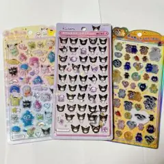 うるちゅる ボンボンドロップシール 3枚 正規品 サンリオ モジョジョジョ