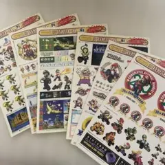 ニンテンドードリーム シール vol.58.59.61.62.70.71 マリオ