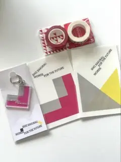 嵐 櫻井翔 未来への言葉展 キーホルダー　ポストカード　マスキングテープのサムネイル