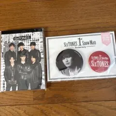 SixTONES 1st Snow Man Anniversary缶バッジ