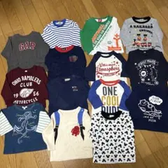 まとめ売り子供用Tシャツセット80サイズ　14点