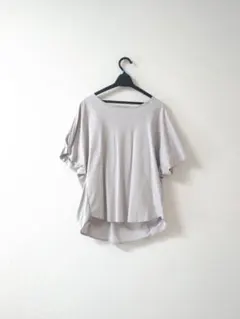 美品 na-ge ドルマンスリーブ カットソー ブラウス Tシャツ オフィス制服のサムネイル