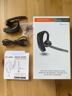 Poly voyager 5200 充電器付き