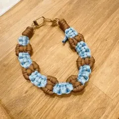 パラコード　スマホ　ハンドストラップ　リボン