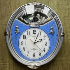 CITIZEN 電波掛時計 4MN419-0 PREVER - メルカリ