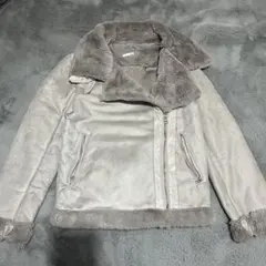 RESEXXY ファージャケット グレー