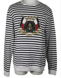 【TOMMY】 トミー・ヒルフィ ガーコットンメンズスウェッ ト　未使用級　XL