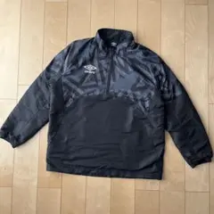 Umbro アンブロ✨ハーフジップ ピステ 150 裏起毛