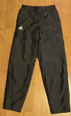 adidas 黒 ジャージパンツ ウエストゴム
