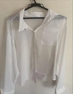 GU シアーシャツ ホワイト XL