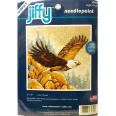 ニードルポイント キット【Jiffy】Eagle's Flight 鷲