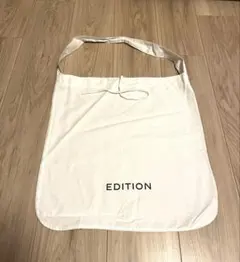 Edition ショッパー ホワイト 白 39×40㎝ エコバッグのサムネイル