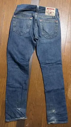 値下げ可能です‼️TRUE RELIGION ストレートデニム ライトブルー