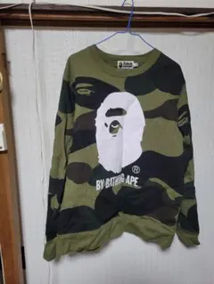 A BATHING APE カモ柄 スウェット トレーナー S - メルカリ