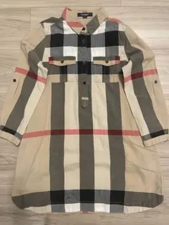 美品 BURBERRY LONDON ワンピース 半袖 チェック柄 110 - メルカリ