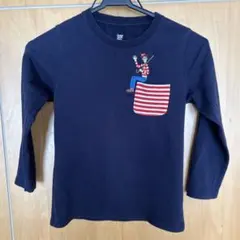 Design T-shirtStoregranip ウォーリー紺色長袖カットソー