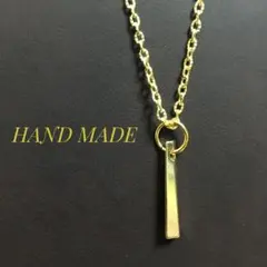 【SQUAREスティック】ゴールドネックレス