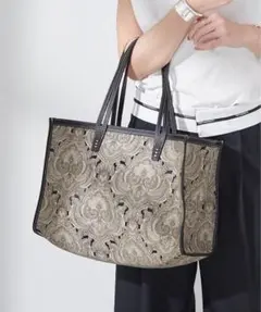 A VACATION CLUB BAG L ONIX トートバッグ　ペイズリーのサムネイル