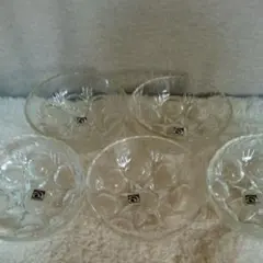 アデリア ガラス 器 5点セット