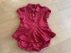 ラルフローレン　ロンパースワンピース　12M 80センチ