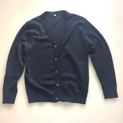 紺 ニットカーディガン スクール 150 訳あり キッズ