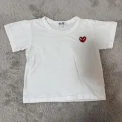 PLAY COMME des GARÇONS キッズ Tシャツ 白