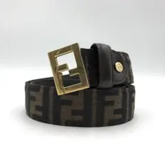 Fendi ロゴ入りリバーシブルレザーベルト確実正規品 - メルカリ