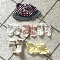 ベビー用ミトン帽子靴下6点セット！