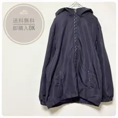 Absolute Confidence軽量マウンテンパーカー　チェック　パープル