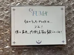 &TEAM CAFE 運勢カード　FUMA 2025