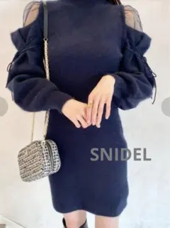 2026年最新】シースルーショルダーミニニットワンピース snidelの人気