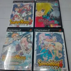 PS2 サモンナイト＆テイルズ セット売り