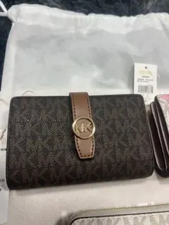MICHAEL KORS 二つ折り財布 ブラウン