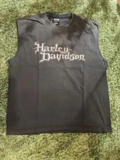 アメリカ製　Harley-Davidson ノースリーブ Tシャツ