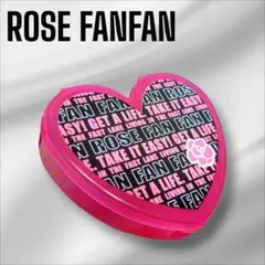 新品　ROSEFANFAN ハート型ケース　小物入れ　コスメケース　小銭入れのサムネイル