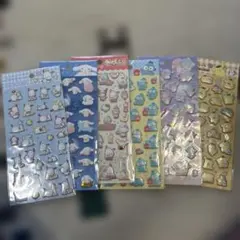 サンリオ　ぷくっとシール　マイメロ　クロミ　シナモン　キキララ　ポムポムプリン