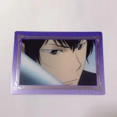 雲雀恭弥　場面写　クリアカード　箔押し　REBORNプラザ　ロフト限定