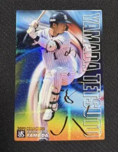 山田哲人選手のプロ野球チップスのSTARCARDです - メルカリ