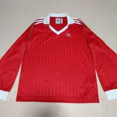 adidas ゲームシャツ USA 長袖 パープル 80s 90s ヴィンテージ - メルカリ