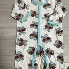 テディー　コットン　ロンパース