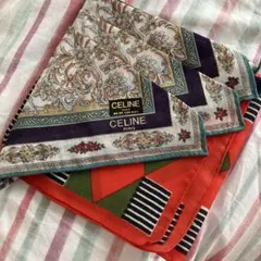 【新品】CELINE ハンカチ　2点セット